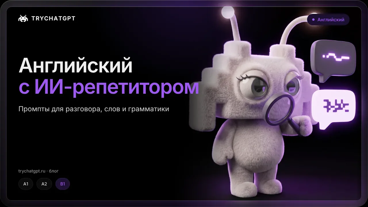 Учите английский с ИИ: подборка мощных промтов для изучения языка