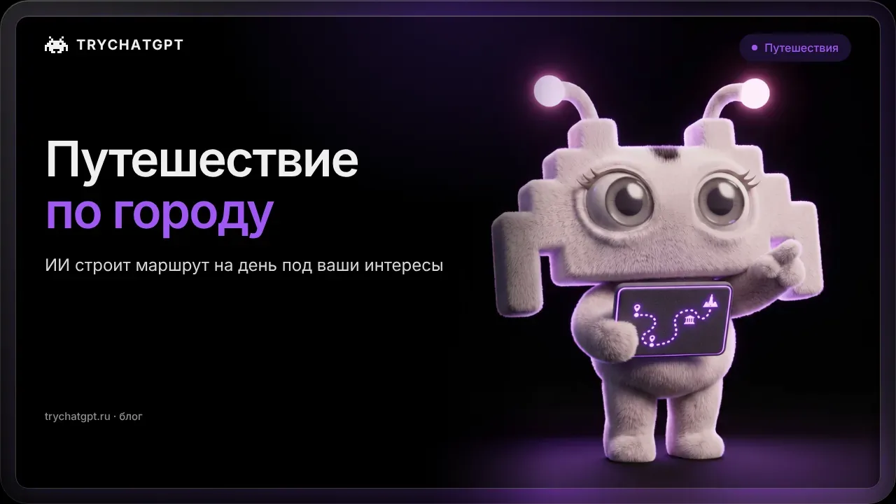 Промпт для ИИ: планируем идеальное путешествие по городу