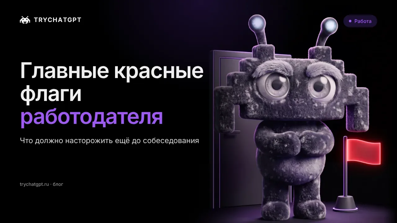 Главные красные флаги работодателя, которые ИИ найдёт прямо в вакансии