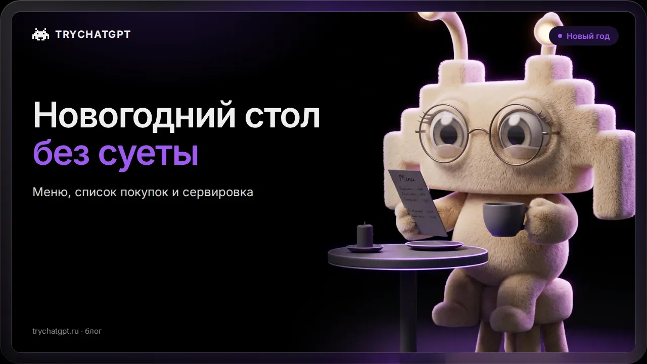 Новогодний стол 2027: меню, рецепты и сервировка в год Козы