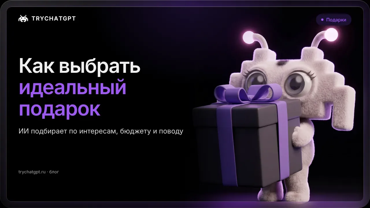 Как выбрать идеальный подарок с помощью AI: супер-промпт