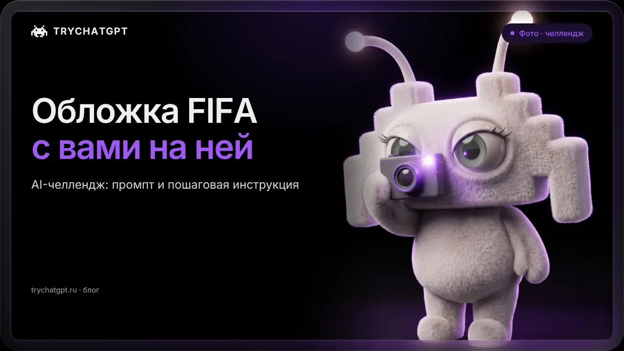 Попадите на обложки FIFA: промпт для AI-челленджа